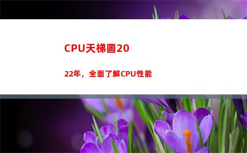 CPU天梯圖2022年，全面了解CPU性能(cpu天梯圖2022年2月)