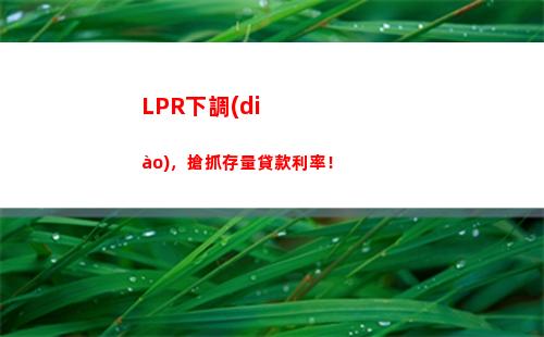 解析利率選型疑難！固定利率 VS LPR如何選？