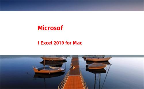 Microsoft Excel 2019 for Mac(microsoft賬戶登錄不上)