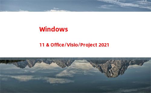 Windows 11 & Office/Visio/Project 2021 下載