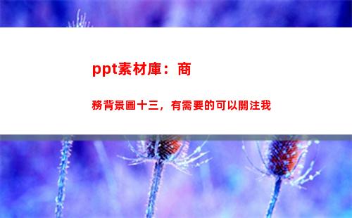 ppt素材庫：商務背景圖十三，有需要的可以關注我(微商素材庫小程序)