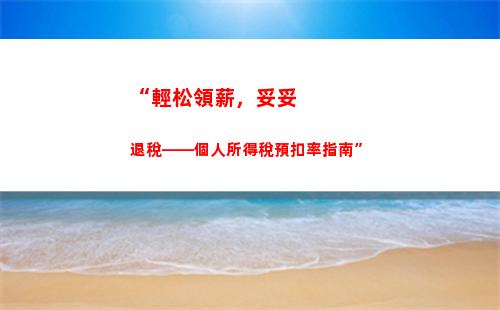 “輕松實現財富管理——個人所得稅公司案例分享”