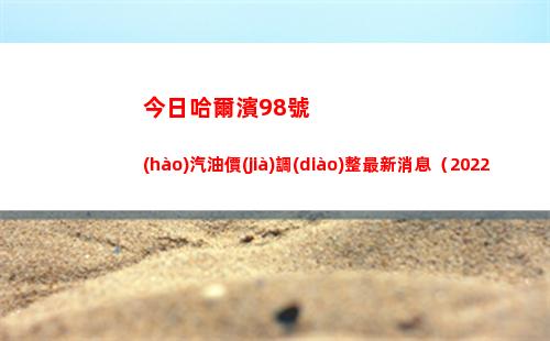 今日哈爾濱98號(hào)汽油價(jià)調(diào)整最新消息（2022年04月08日）