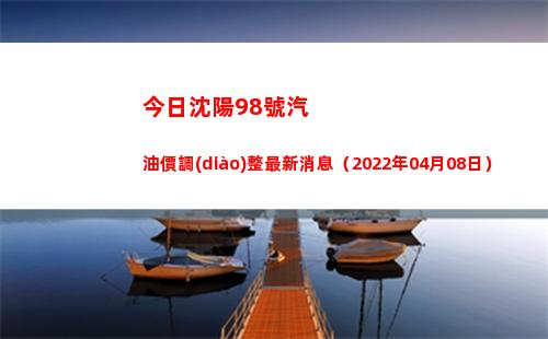 今日沈陽98號汽油價調(diào)整最新消息（2022年04月08日）