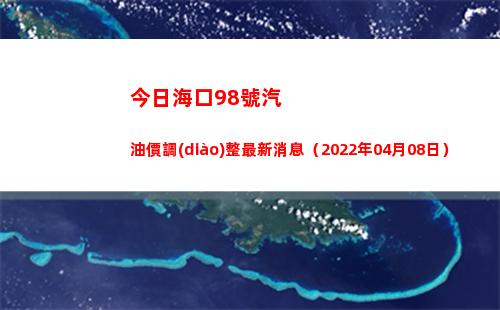 今日海口98號汽油價調(diào)整最新消息（2022年04月08日）插圖