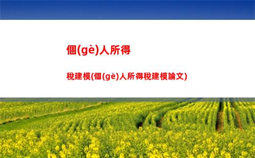個(gè)人所得稅經(jīng)營(yíng)所得公示(個(gè)人所得稅經(jīng)營(yíng)所得b表申報(bào))
