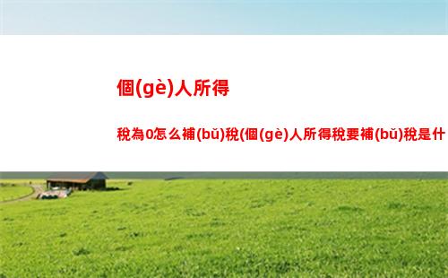 個(gè)人所得稅新稅率表(個(gè)人所得稅繳稅稅率表)