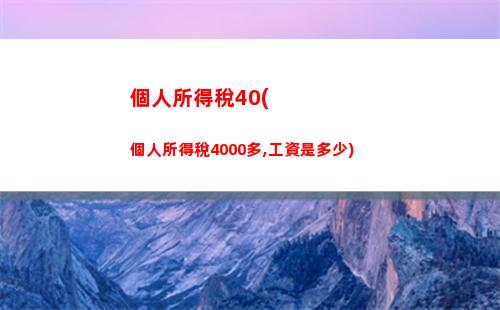 “一鍵查詢個稅余額，零失誤補繳，財務健康無憂”