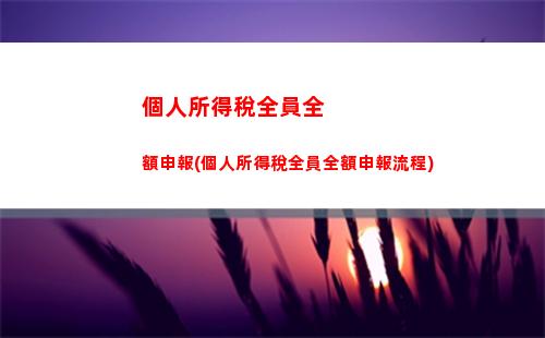 個人所得稅損益(個人所得稅需要結轉損益嗎)