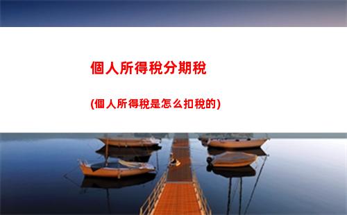 個人所得稅富人稅(個人所得稅扣稅標準2022)