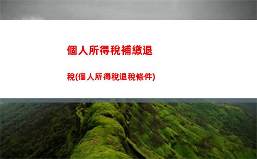 個人所得稅等級(個人所得稅等級劃分表)