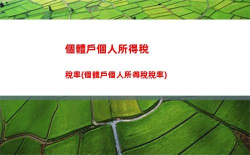 經營所得個人所得稅算法(轉讓股票所得交個人所得稅的算法)