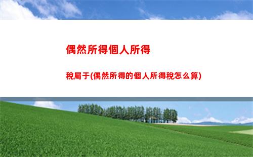 個人所得稅白領