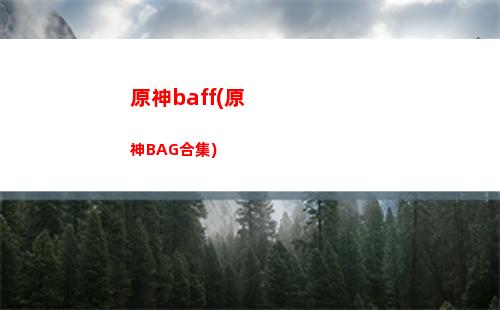 原神打雷神裝機