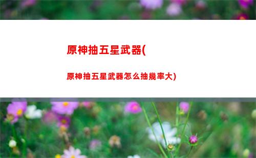 原神八個巖(原神八個巖元素柱子)