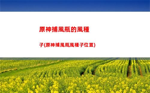 原神的電腦配置要求(原神電腦配置要求官方)