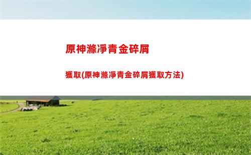 原神服務器選擇(原神怎么選擇服務器)