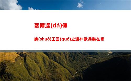塞爾達(dá)傳說(shuō)王國(guó)之淚果然還是要里脊巖鼓咯任務(wù)怎么做