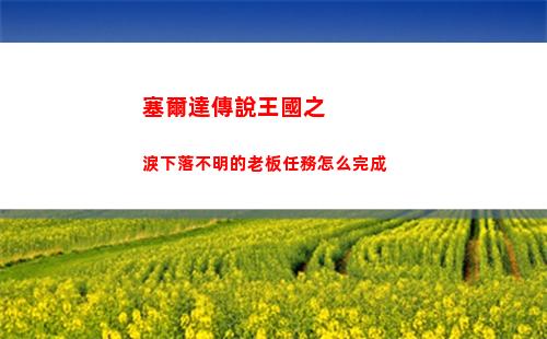 塞爾達傳說王國之淚巧諾尼怎么打