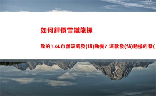 如何評價雪鐵龍標致的1.6L自然吸氣發(fā)動機？這款發(fā)動機的發(fā)展歷史求高人普及一下？(雪鐵龍車評價如何)