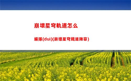崩壞星穹軌道怎么使用支援(崩壞星穹鐵軌道)