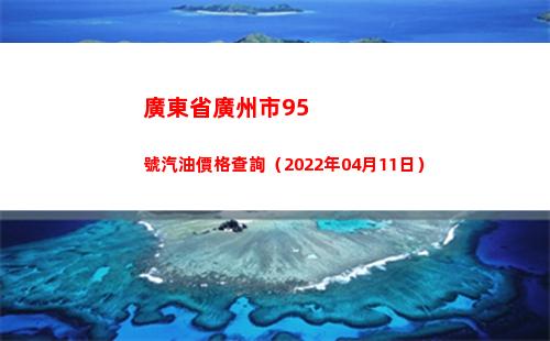 廣東省廣州市95號汽油價格查詢（2022年04月11日）插圖