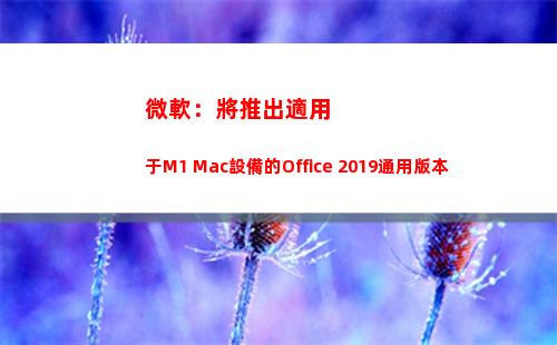 微軟：將推出適用于M1 Mac設備的Office 2019通用版本(微軟找不到適用的許可證)