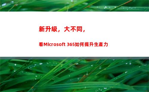 新升級，大不同，看Microsoft 365如何提升生產力(不同國家升級)