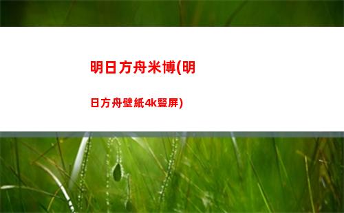 明日方舟人氣排名(明日方舟人氣角色排名)
