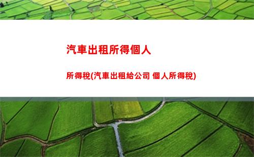 經營所得申報個人所得稅(個人所得稅經營所得申報流程)
