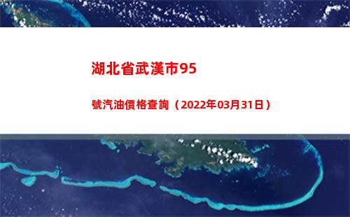 湖北省武漢市95號汽油價格查詢（2022年03月31日）