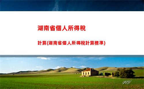 個人所得稅點(個人所得稅怎么計算)