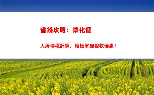 享受工資漲幅，賺錢也可以少交個人所得稅！- 計算個人所得稅稅率實例說明