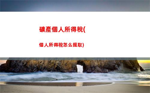 美國股息所得個人所得稅(個人取得股息紅利所得怎么納個人所得稅)