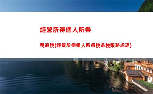 個人所得稅做帳(個人所得稅最快幾天到帳)