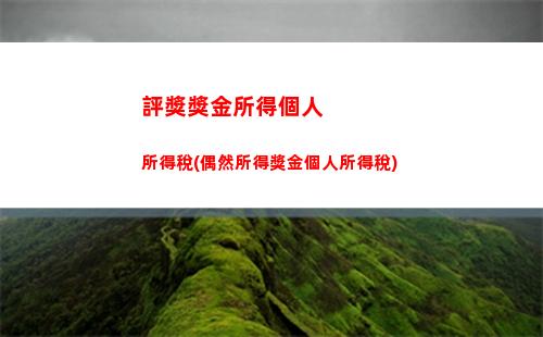 獎學金個人所得稅(獎學金個人所得稅怎么申報退稅)