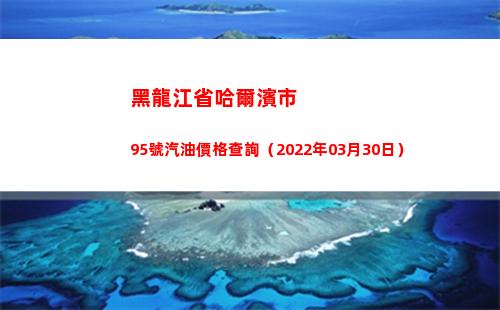 黑龍江省哈爾濱市95號汽油價格查詢（2022年03月30日）