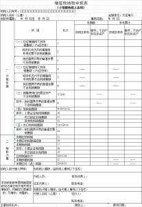 個人所得稅表格(2022個人所得稅表格)