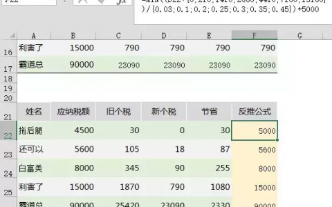 新個稅計算函數(shù)(新個稅計算方法例子及公式)