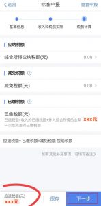 個人所得稅 申報