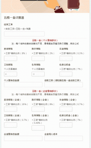 個稅工資計算器(個稅工資計算器2022)