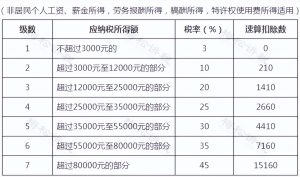 金稅個人所得稅(個人所得稅扣除稅金有哪些)