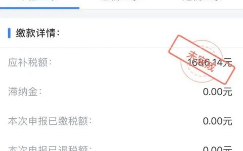 個人所得稅 滯納金