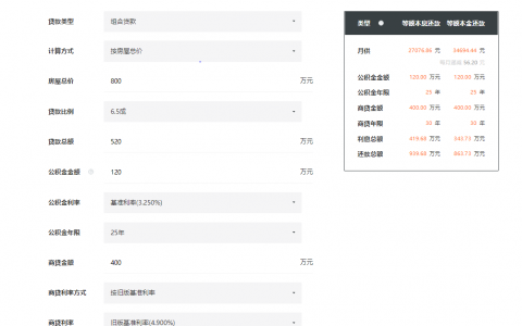 上海公積金貸款計算(上海公積金貸款計算器2021)
