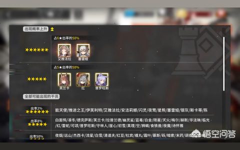 明日方舟大約多少抽一個(gè)6星-明日方舟六星精二要多少芯片
