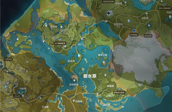 原神碧水原怎么過去-原神地宮靈籠位置
