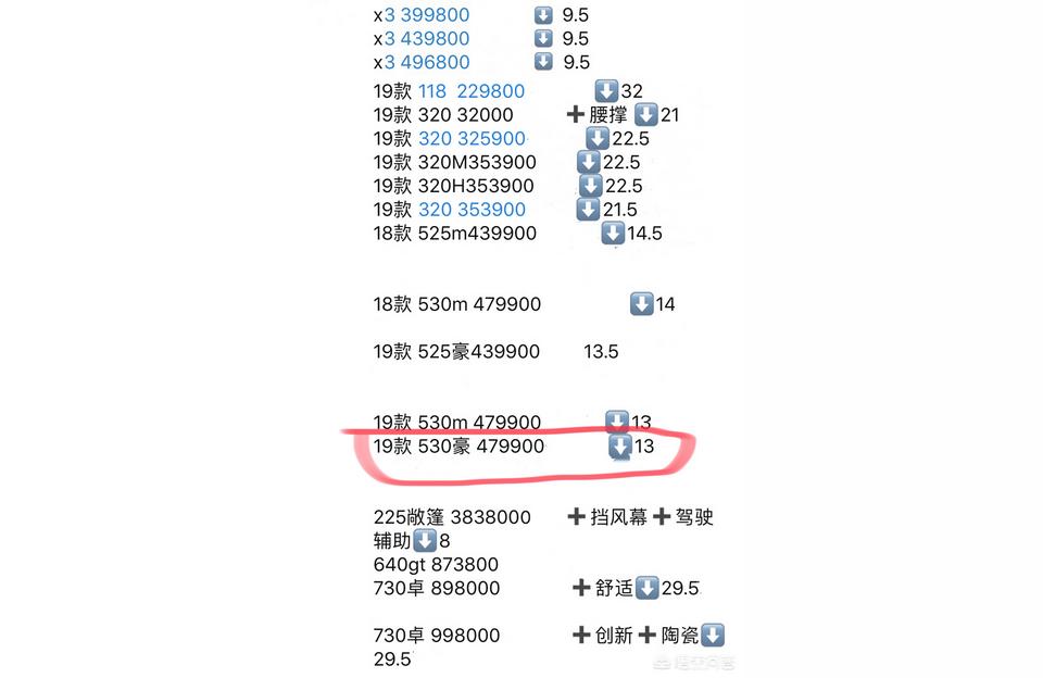 寶馬530價格2022款報價-530li寶馬2022款落地多少