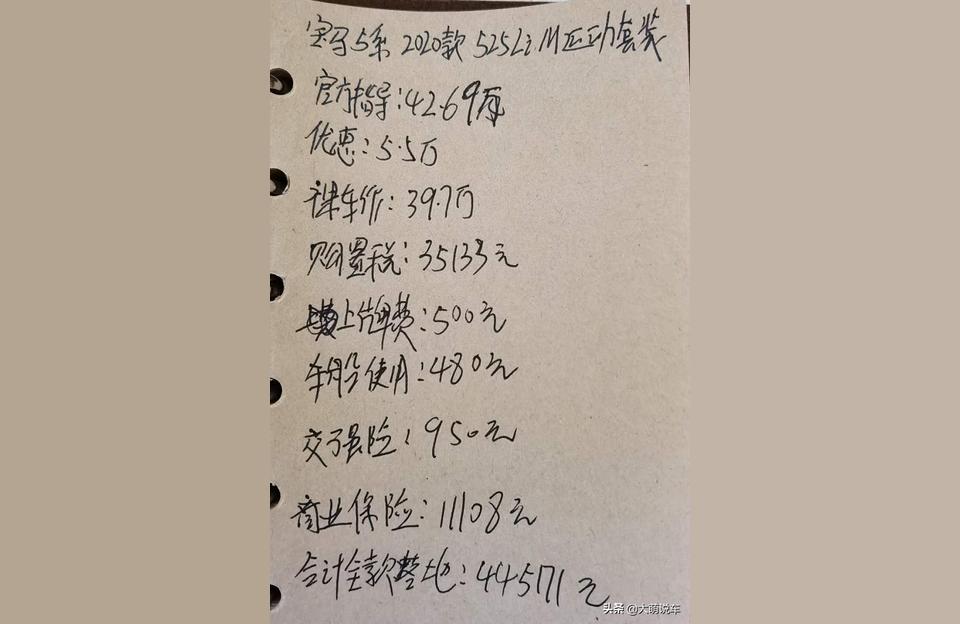 525li寶馬報價2022-寶馬525尊享版2022款落地價插圖