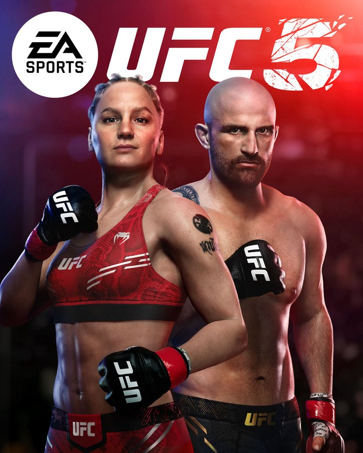 格斗游戲新作《UFC 5》封面曝光 9月7日正式公布