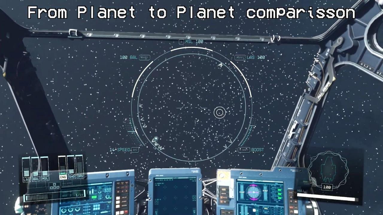 《星空》與《無人深空》對比視頻 星球間飛行差別大